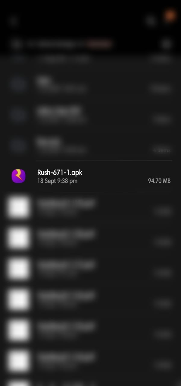rush app
